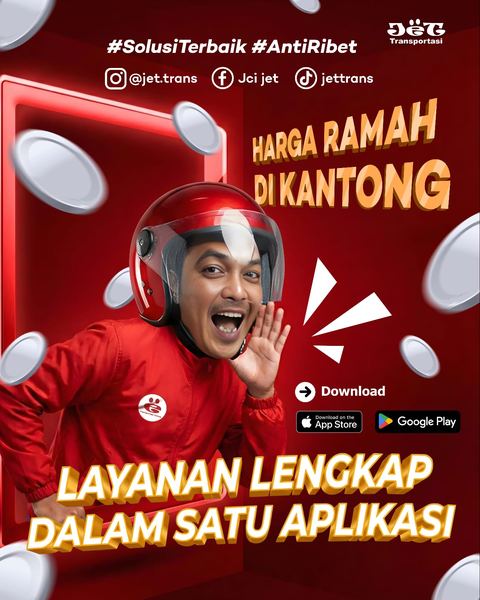 Layanan lengkap dalam satu aplikasi