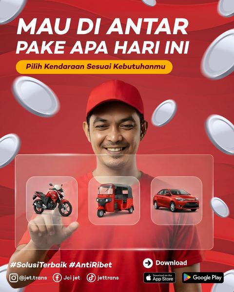 Pilih kendaraan sesuai kebutuhan